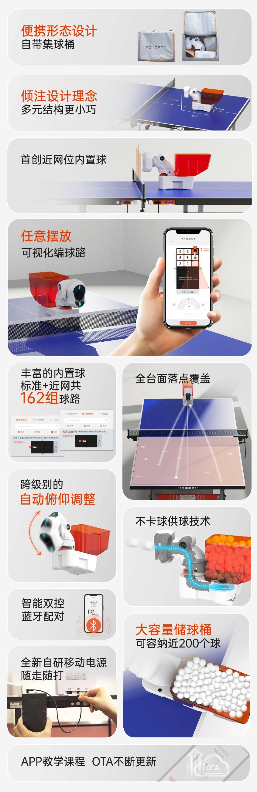 不负期待!便携款发球机器人NOVA全新上市