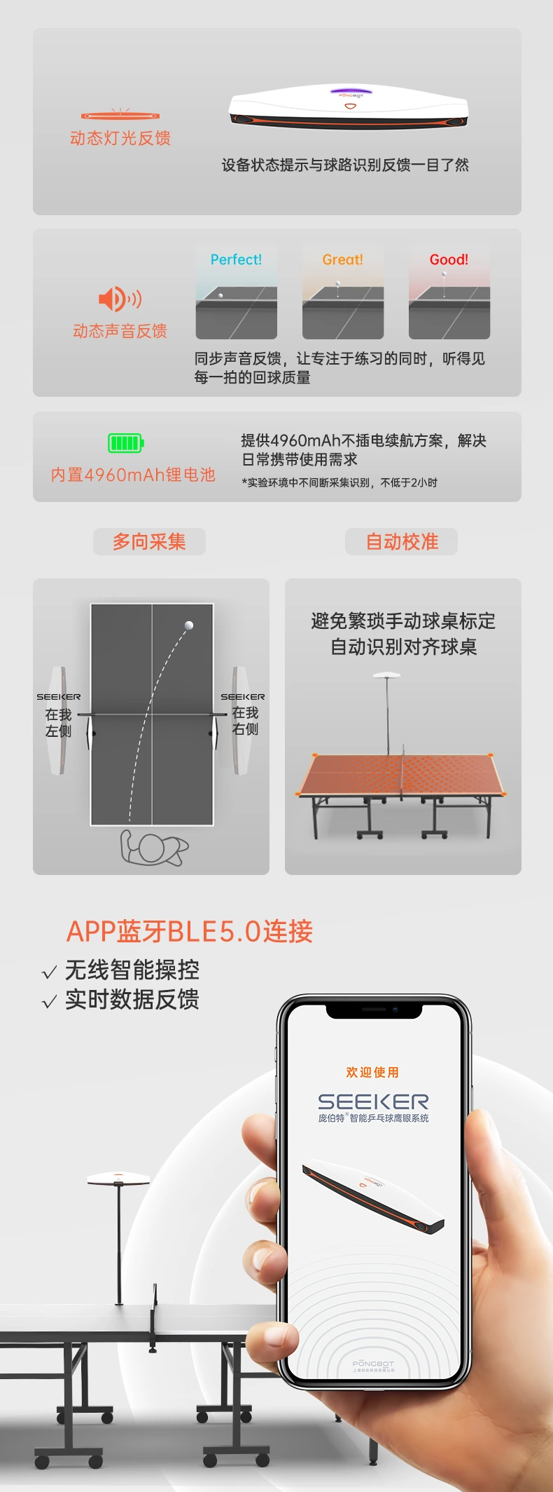 新品 | 视界所达,智能所至,SEEKER重塑乒乓